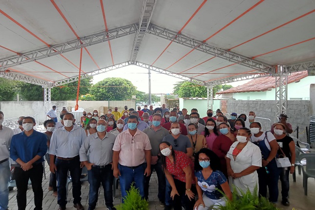 Em parceria com a prefeitura, a Suzano oficializa a entrega da nova rede de gases para o Hospital Municipal de Conceição da Barra-ES.
