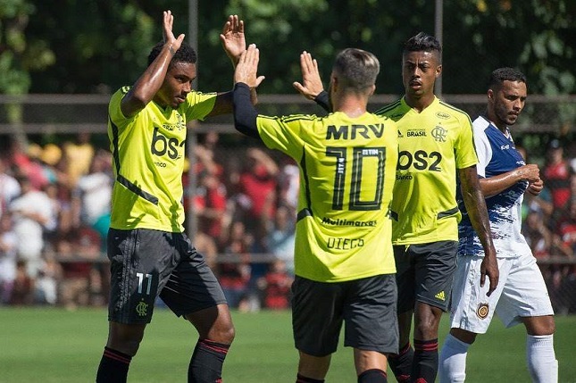 Com técnico novo, Flamengo vence jogo-treino na Gávea