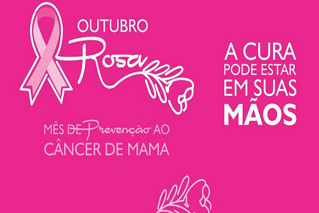 Outubro Rosa: uma em cada 12 mulheres receberá diagnóstico de câncer de mama.