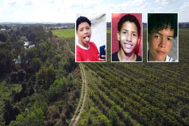 Continuam as buscas por três adolescentes desaparecidos em Sooretama