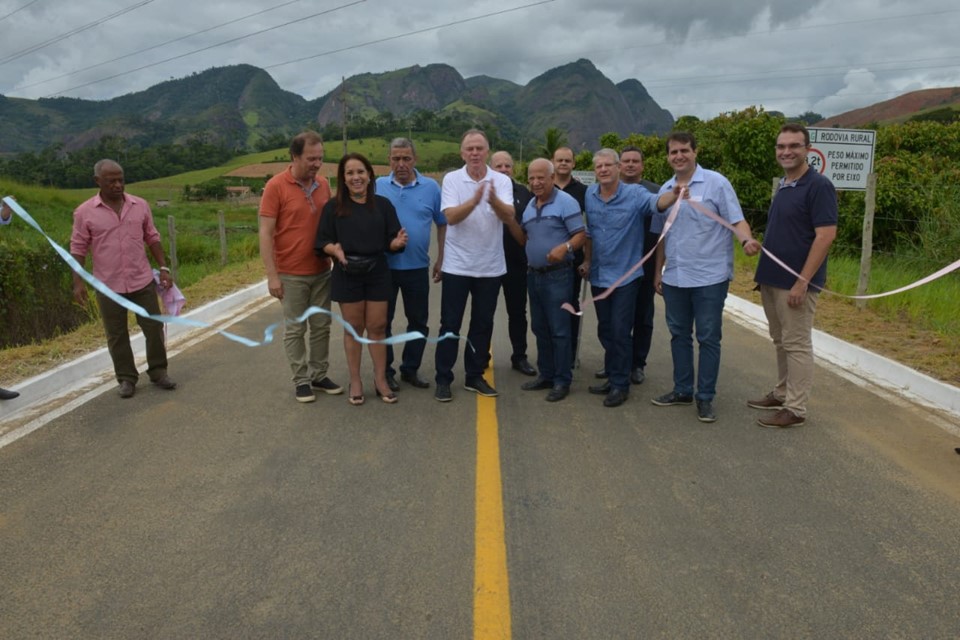 Governador inaugura obra de rodovia do Caminhos do Campo em João Neiva