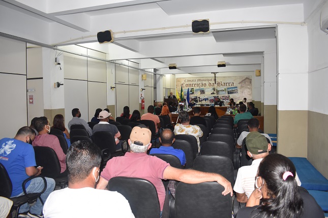 Câmara Municipal de Conceição da Barra-ES inicia trabalhos legislativos