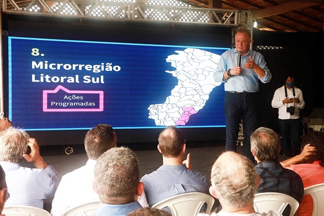 Governador Casagrande apresenta Plano de Investimentos para a região Sul.