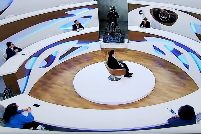 Durante entrevista concedida ao programa Roda Viva, da TV Cultura, Presidente da Câmara descarta impeachment de Jair Bolsonaro.