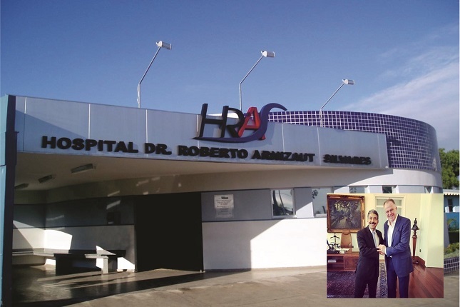 Reivindicado pelo Deputado Freitas, a construção do novo Hospital Roberto Arnizaut Silvares está prevista no orçamento.