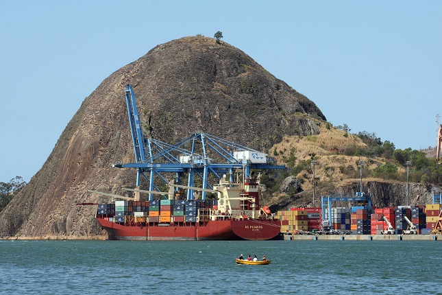 Porto do Espírito Santo tem aumento na movimentação de cargas.